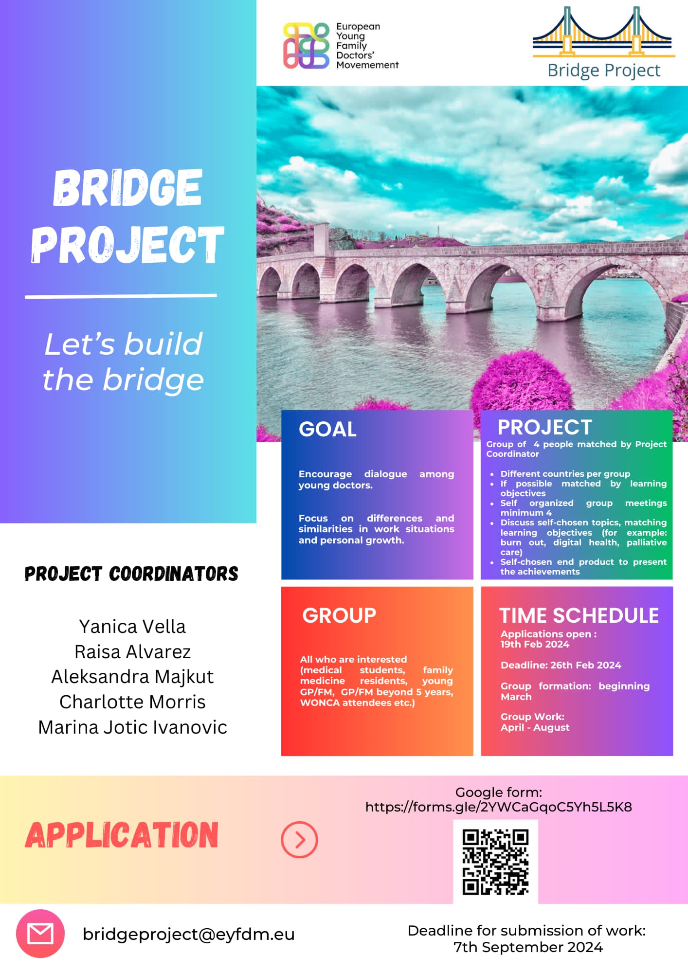 The Bridge Project – 3 days left to apply